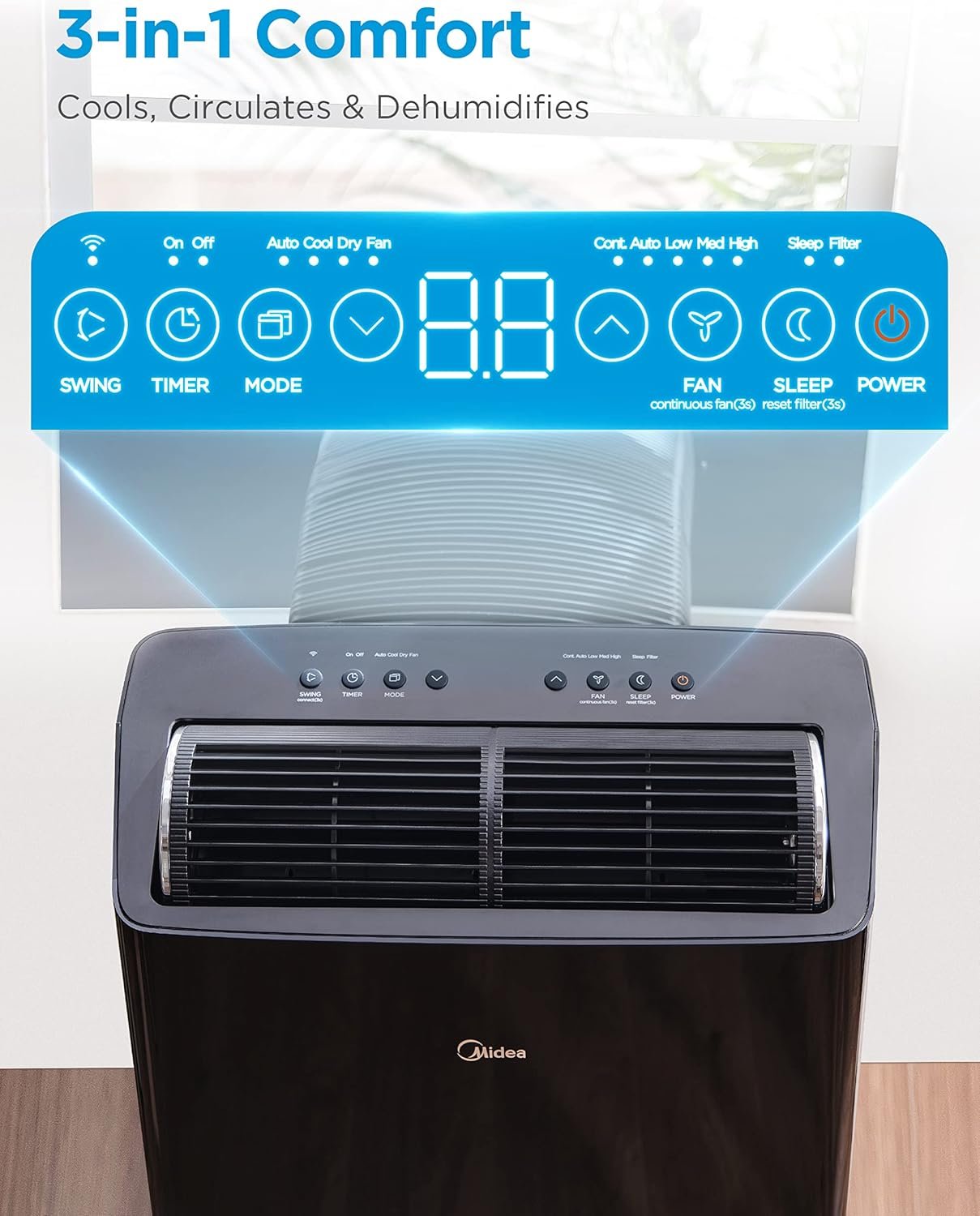 Google Trends Breakout: US Home Improvement Keywords (Last 90 Days, 2026) 1 Midea Duo portable air conditioner window kit and exhaust setup from Amazon USA