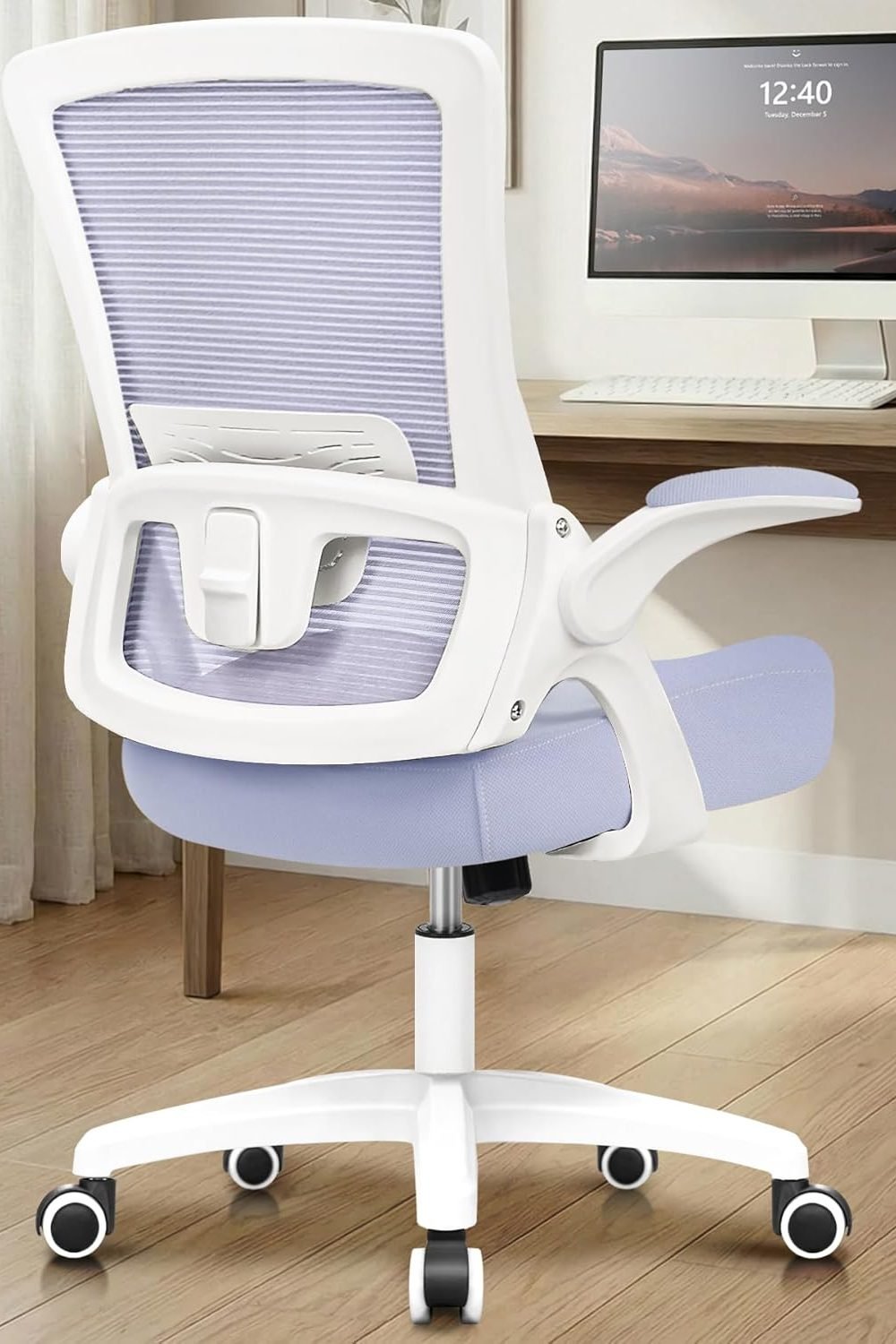 NEO Chair Ergonomic Mesh Office Chair adjustable features close-up