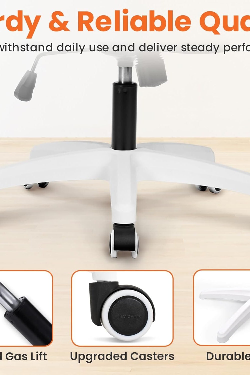 NEO Chair Ergonomic Mesh Office Chair packaging and assembly