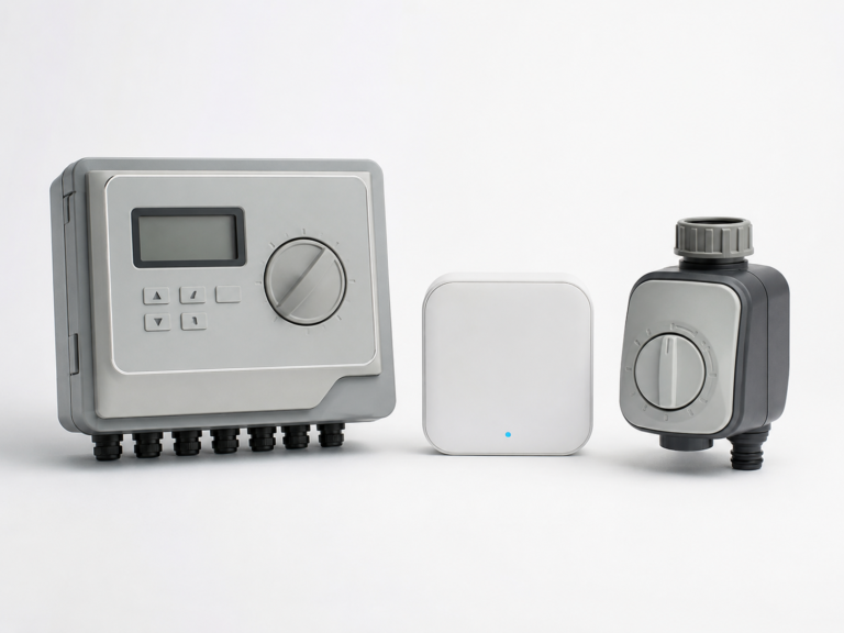 Best Smart Sprinkler Controller 2026: 3-Product Honest Comparison 10 Three smart sprinkler controllers side by side for comparison review