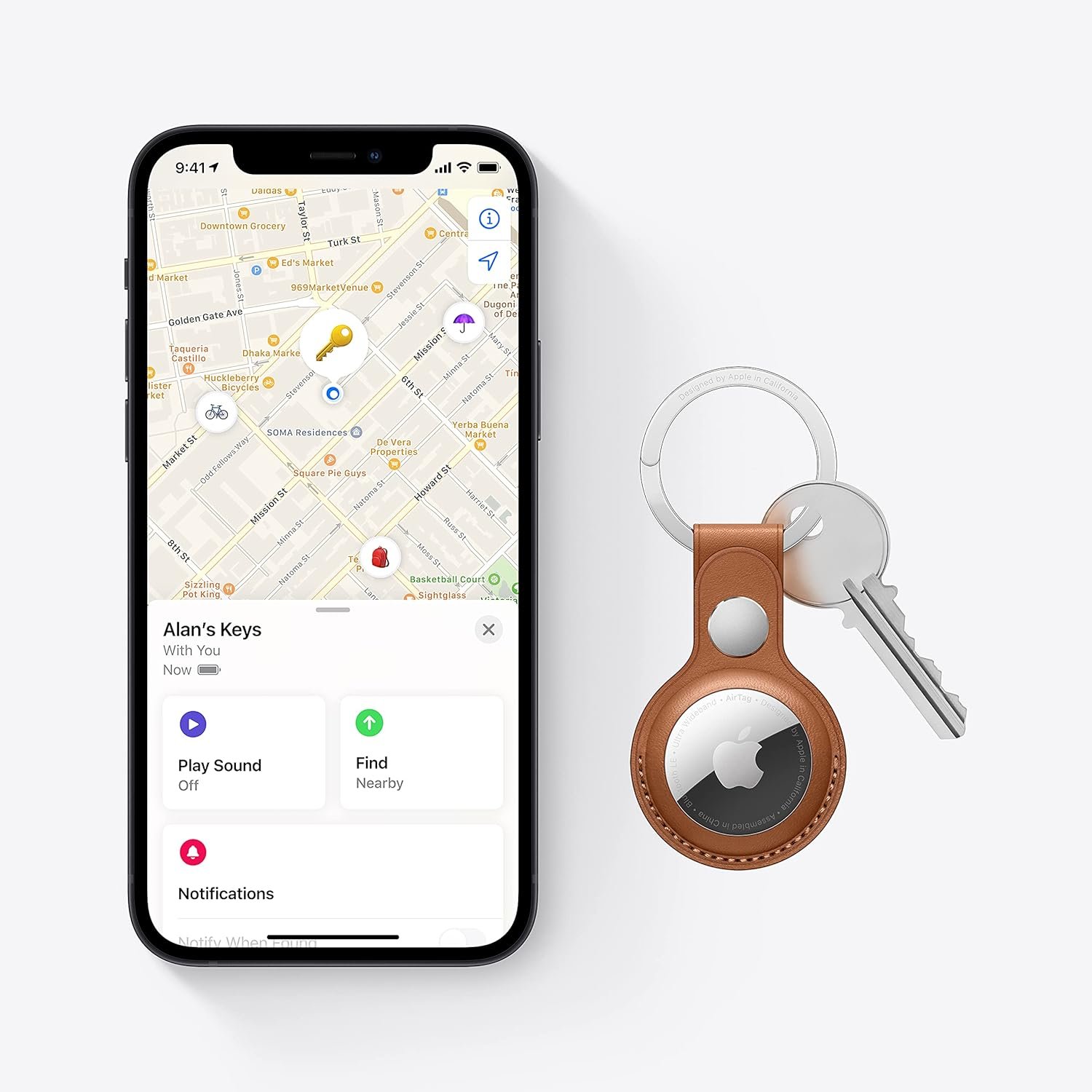 Apple AirTag for dog collar tracking over Find My network (image 4)