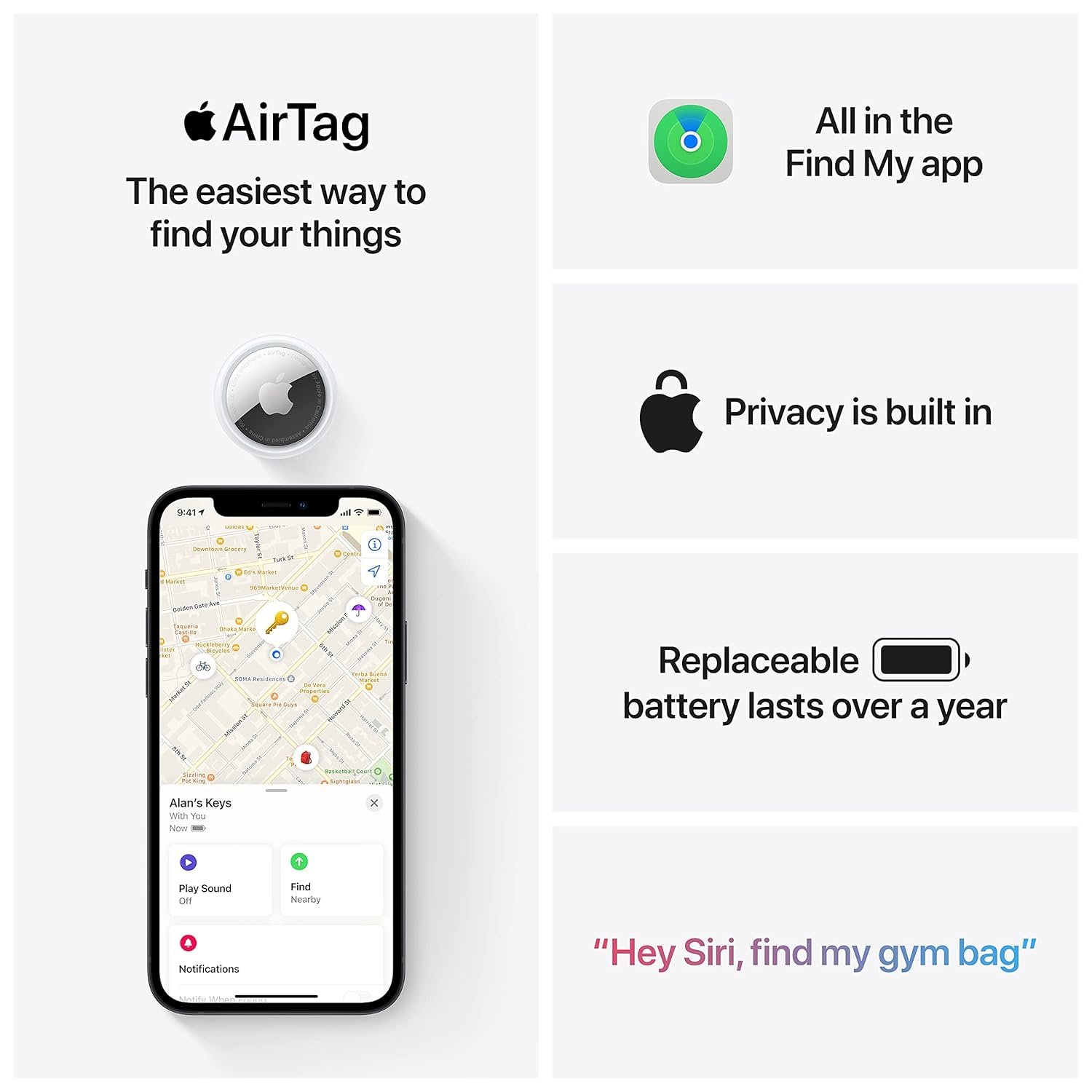 Apple AirTag for dog collar tracking over Find My network (image 6)