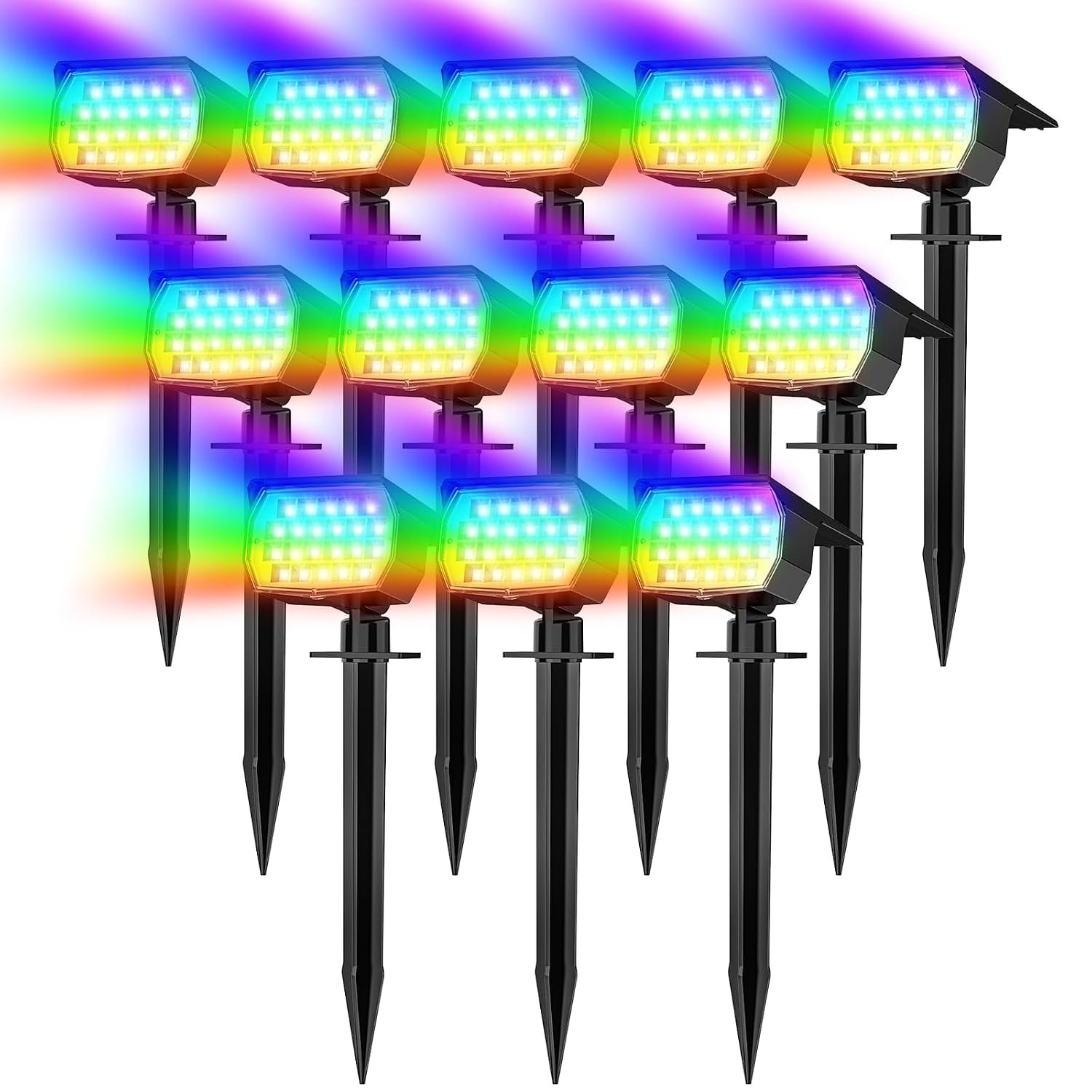 BITPOTT Bright Solar Pathway Lights solar pathway lights gallery image 3