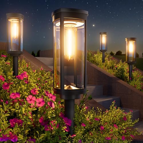 BITPOTT Bright Solar Pathway Lights solar pathway lights gallery image 6
