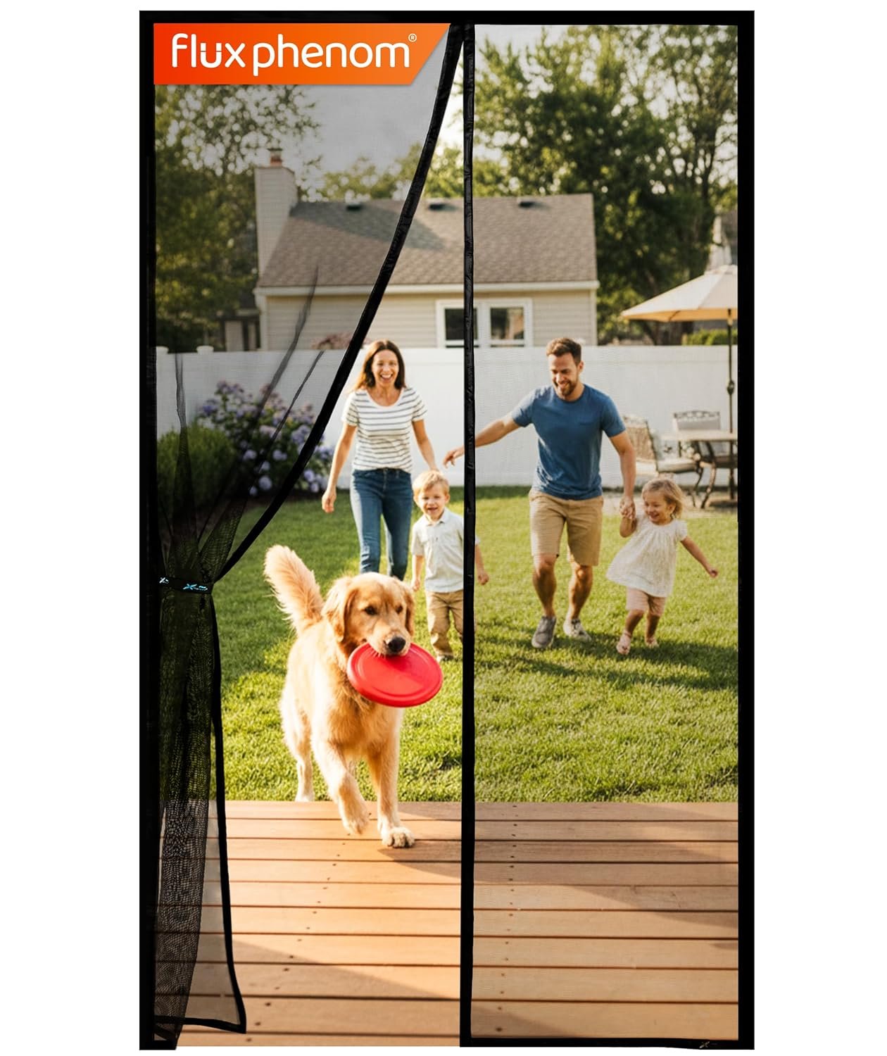 Flux Phenom Heavy Duty 52 Magnet magnetic screen door gallery image 1