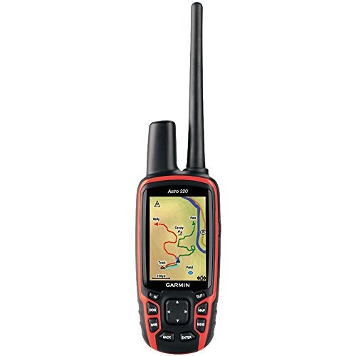 Garmin Astro 320 GPS Dog Tracker Review (2026) 2 Garmin Astro 320 handheld map screen showing tracked dog location