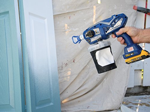 Graco Ultra 17M363 cordless airless paint sprayer - close-up nozzle detail