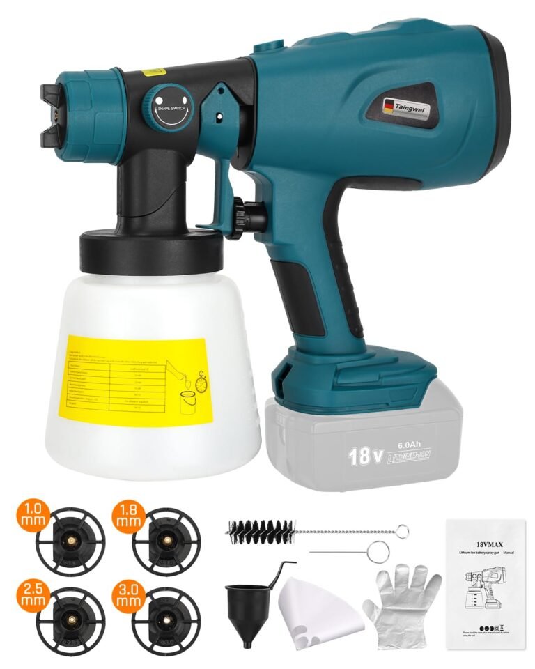 Mellif cordless HVLP paint sprayer for Milwaukee M18 battery - main product view