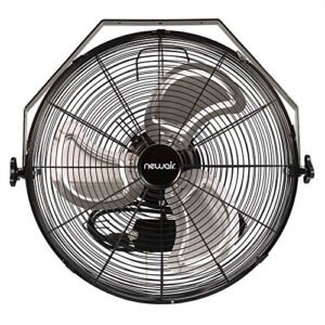 NewAir NewAir 18 in. Wall-Mounted High Velocity Fan product gallery image 1 showing wall mount fan details