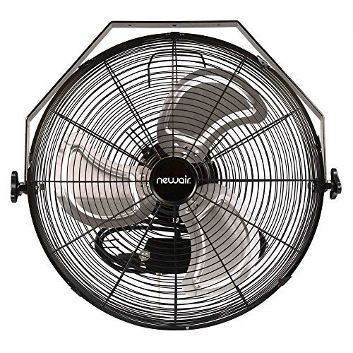 NewAir NewAir 18 in. Wall-Mounted High Velocity Fan product gallery image 1 showing wall mount fan details