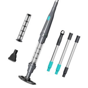 PoolMr PoolMr Handheld Pool Vacuum gallery image 1 showing above-ground pool vacuum details