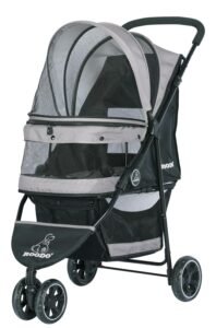 ROODO Escort 3 Wheel dog stroller gallery image 1 showing small-dog stroller details