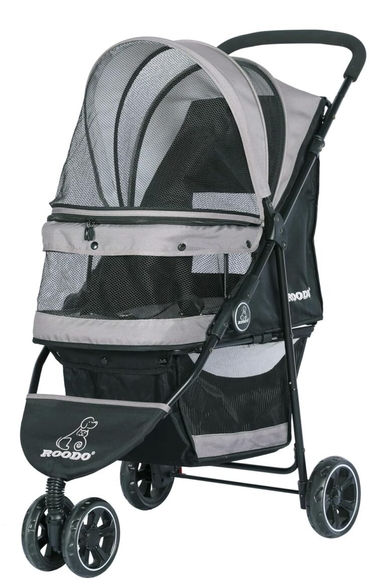 ROODO Escort 3 Wheel dog stroller gallery image 1 showing small-dog stroller details