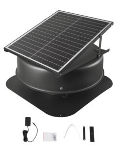 VEVOR 35W solar attic fan - main product view