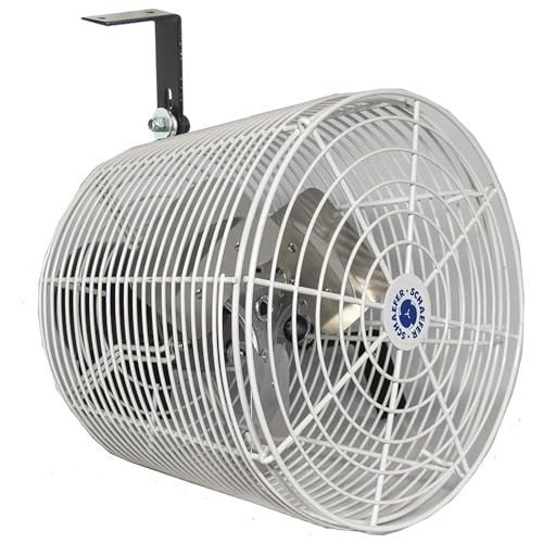VEVOR VEVOR 18 inch Wall Mount Fan Oscillating 4000 CFM product gallery image 4 showing wall mount fan details