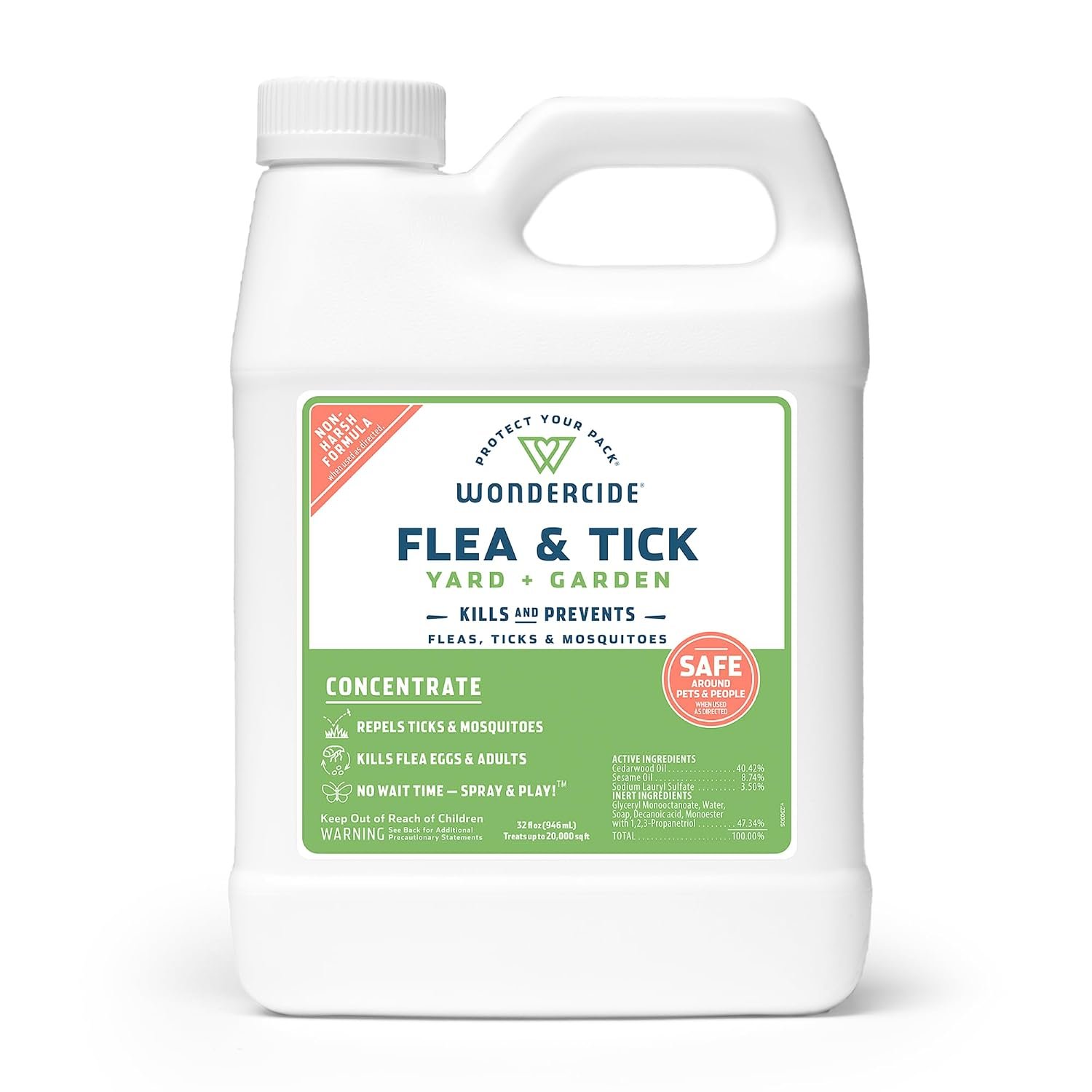 Wondercide Ready-to-Use Flea Tick and Mosquito Yard Spray yard tick control product gallery image 3