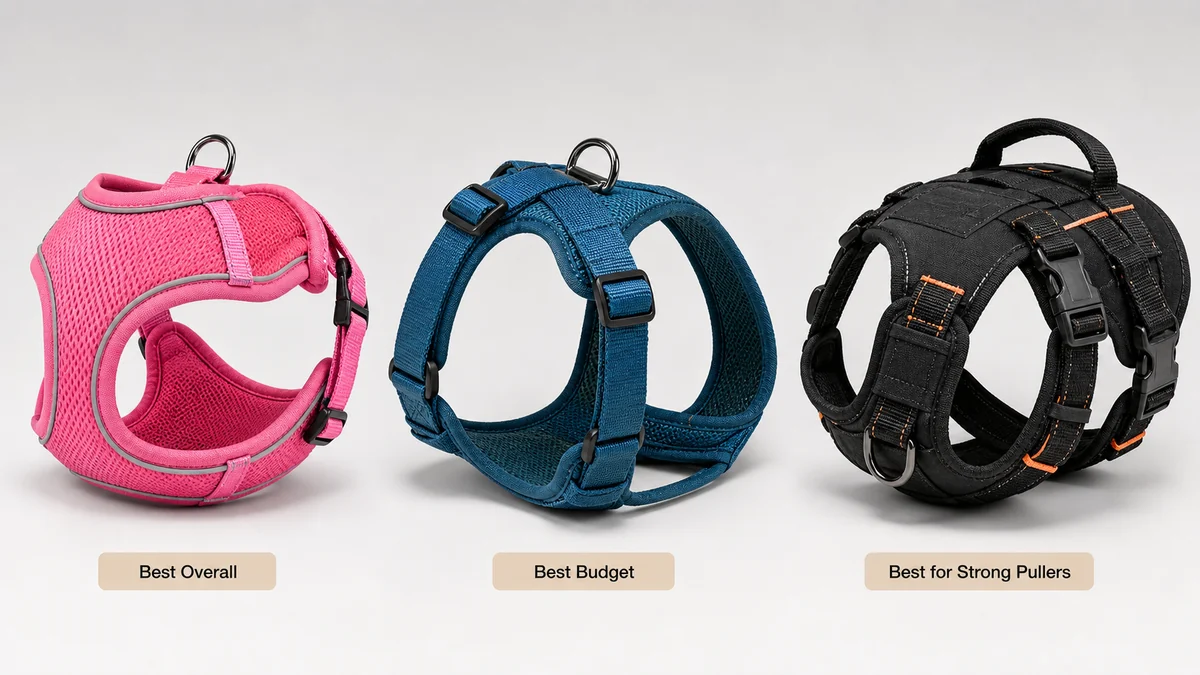 best escape proof dog harness 2026 comparison hero