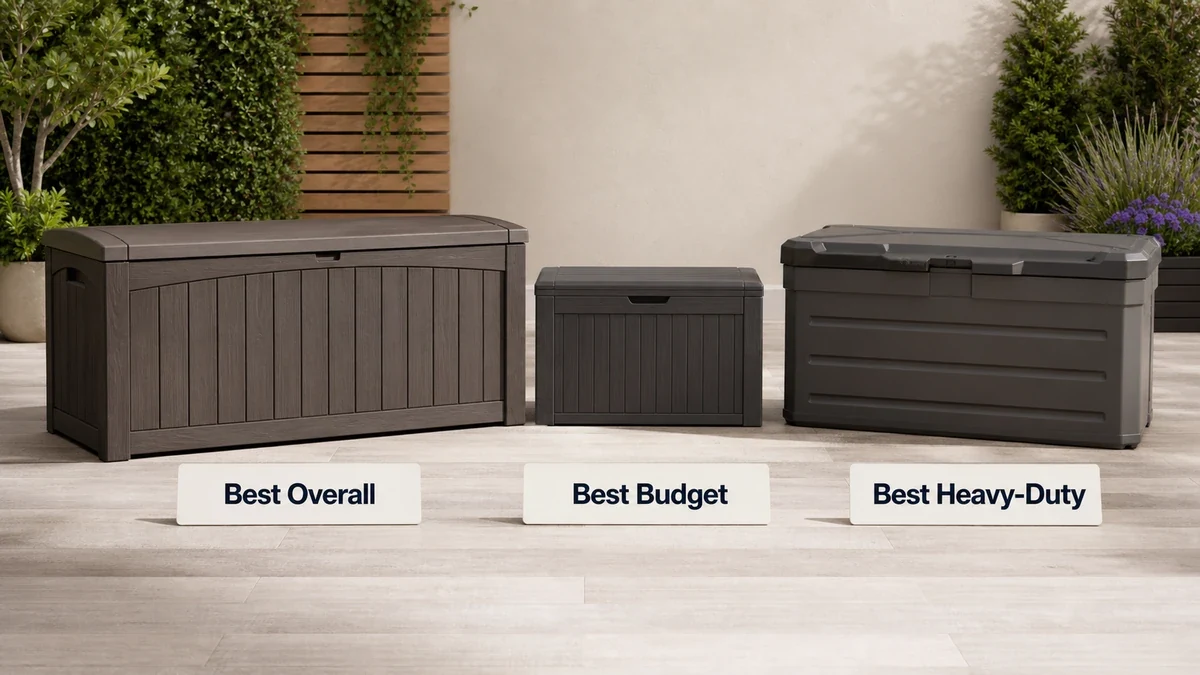 Best Outdoor Deck Box 2026: 3 Tested Picks 1 Editorial comparison image