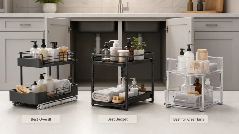 Best Under Sink Organizer 2026: 3 Tested Picks 1 Editorial comparison image