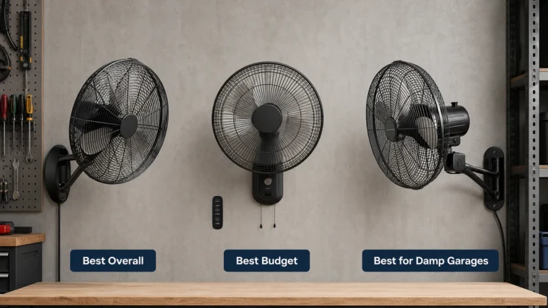 Best Wall Mount Garage Fan: 3 Product Comparison 9 Editorial comparison image