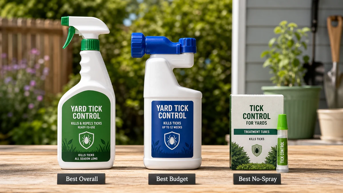 Best Yard Tick Control 2026: 3 Product Comparison 1 Editorial comparison image