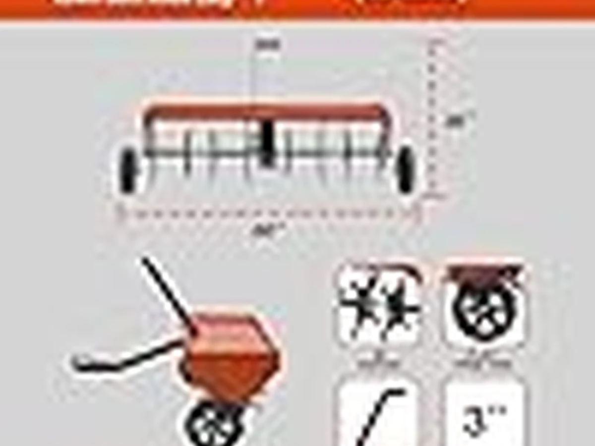 Agri-Fab 45-0299 48-Inch Tow Behind Plug Aerator product image 5
