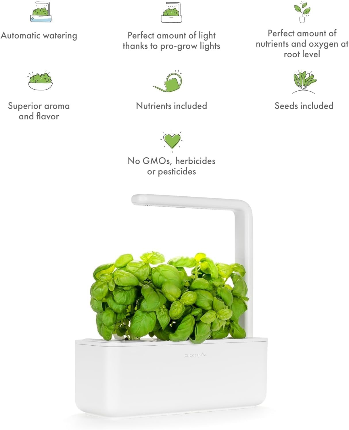 Click & Grow Indoor Herb Garden Kit with Grow Light product image 5