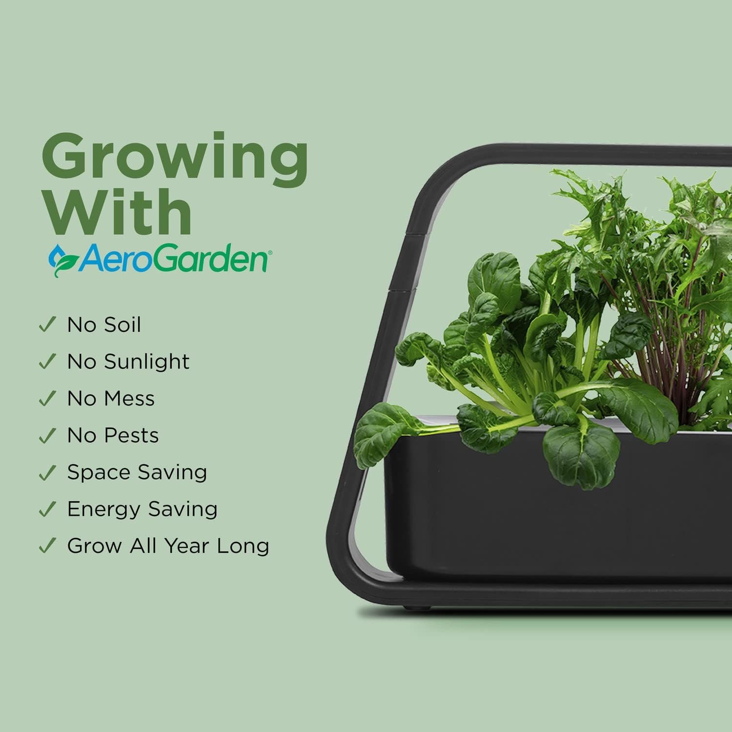 AeroGarden Sprout Indoor Garden with LED Grow Light product image 6