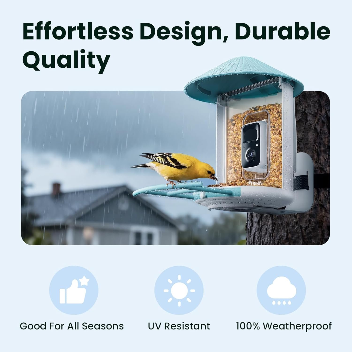 NETVUE by Birdfy Smart Bird Feeder with 2K HD AI Camera product image 5