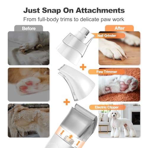 Afloia LM1 6-in-1 Dog Grooming Vacuum Kit product image 4