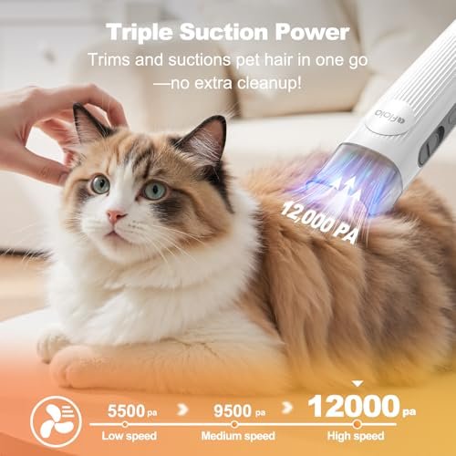 Afloia LM1 6-in-1 Dog Grooming Vacuum Kit product image 5