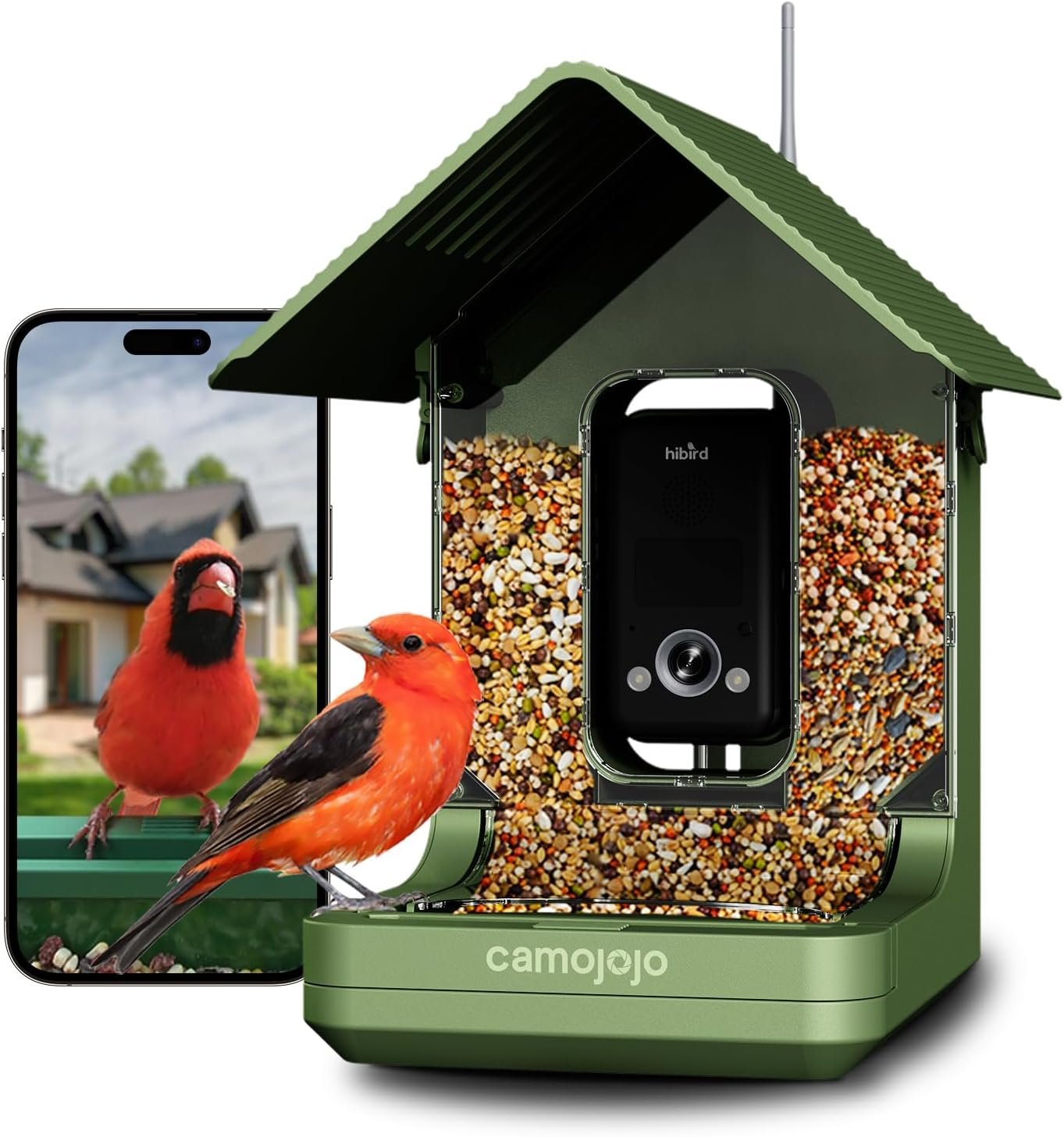 Camojojo HiBird 4K HD Smart Bird Feeder product image 1