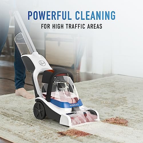 Hoover PowerDash Pet Compact Carpet Cleaner - brush roll or cleaning path detail