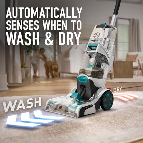 Hoover SmartWash+ Automatic Carpet Cleaner - tank and hose detail