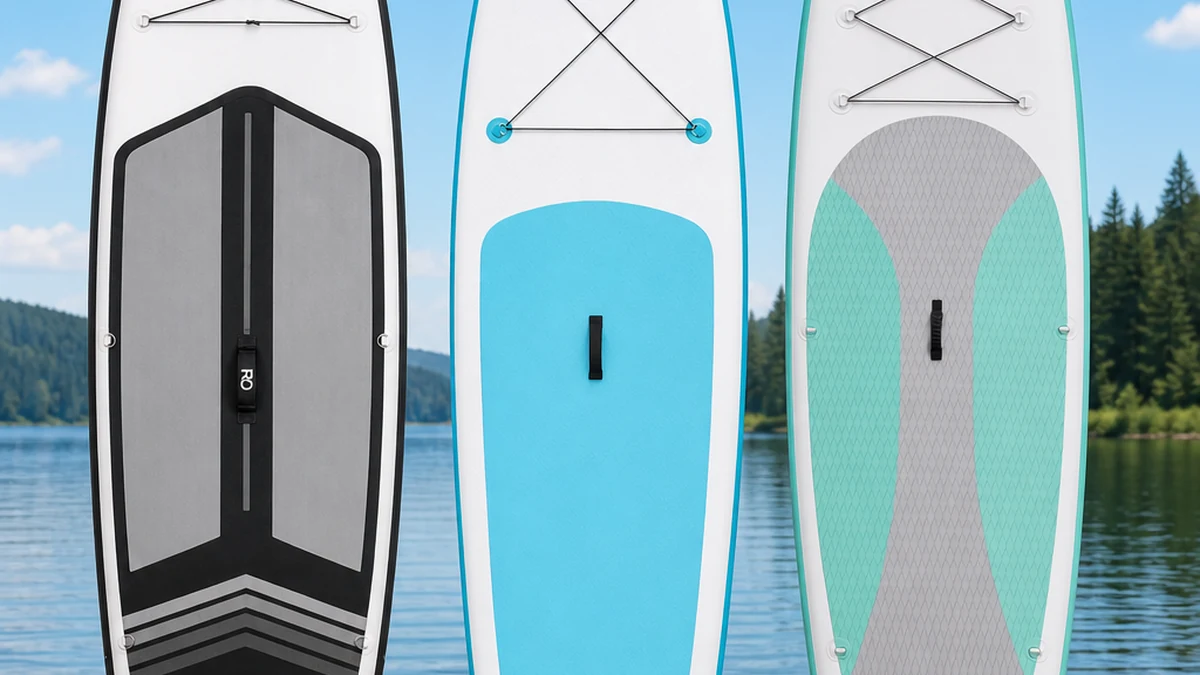 ROC, FunWater, and SereneLife boards in a vertical comparison