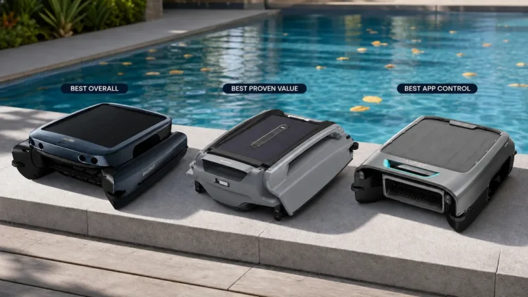 Beatbot, Betta and Aiper robotic pool skimmers compared