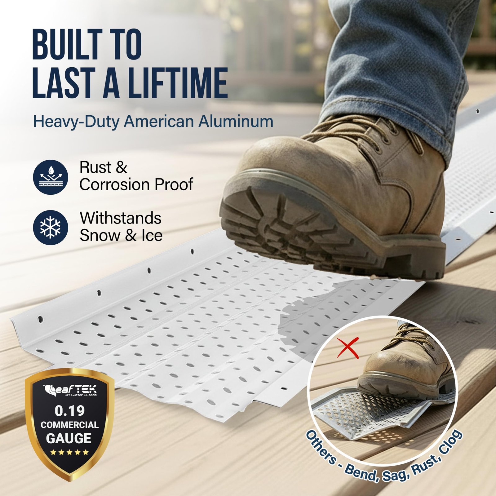 A-M Gutter Guard Review (2026) 1 A-M Gutter Guard product detail