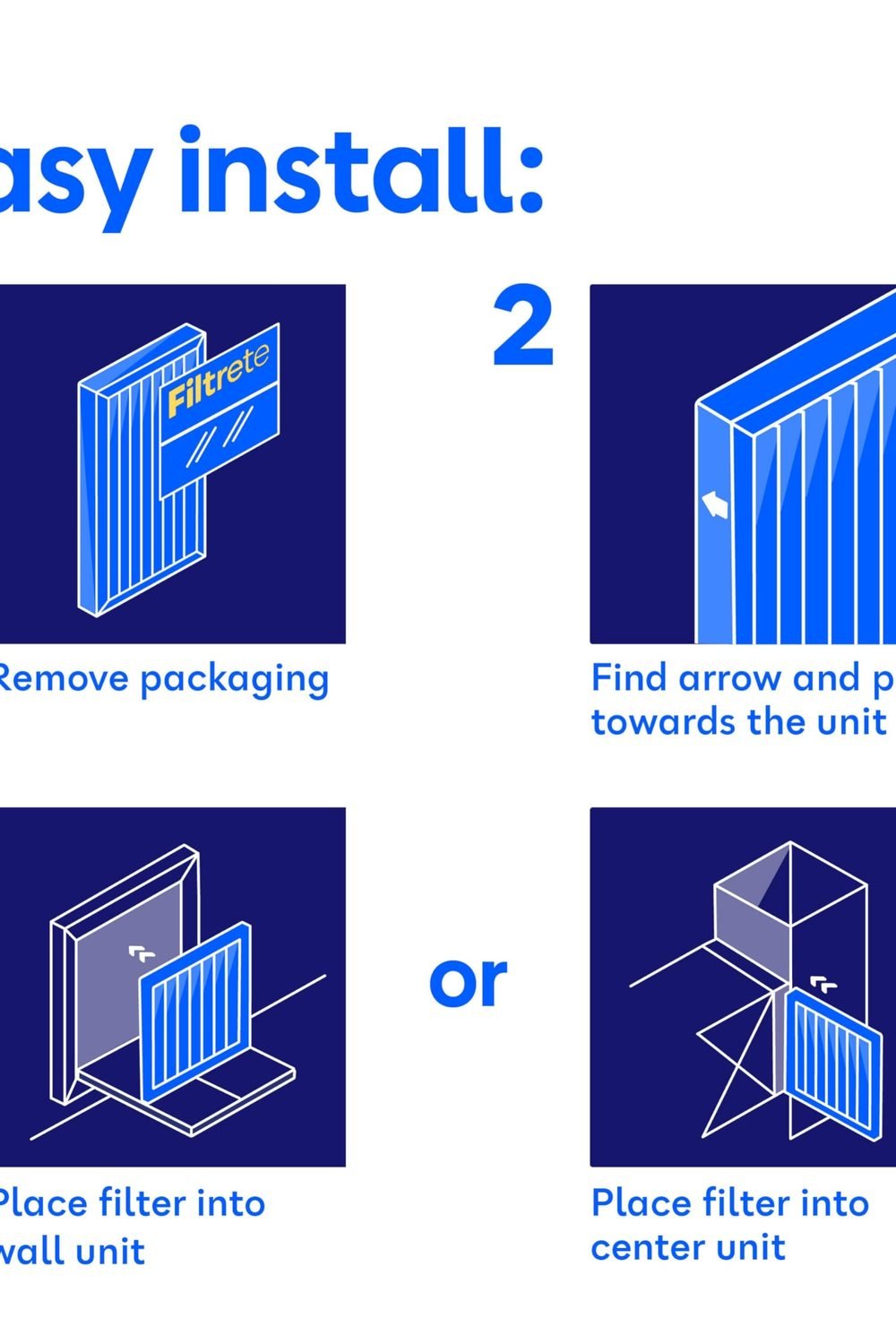 Filtrete 20x25x1 Air Filter, MERV 11, MPR 1000, Allergens & Pet Dander, 3-Month AC and Furnace Filters, Cleaner Air, Reliable Airflow, 2 HVAC Filters (Actual Size 19.68 x 24.68 x 0.81 in) in use at home - Filtrete 20x25x1 Air Filter, MERV 11, MPR 1000, Allergens & Pet Dander, 3-Month AC and Furnace Filters, Cleaner Air, Reliable Airflow, 2 HVAC Filters (Actual Size 19.68 x 24.68 x 0.81 in)