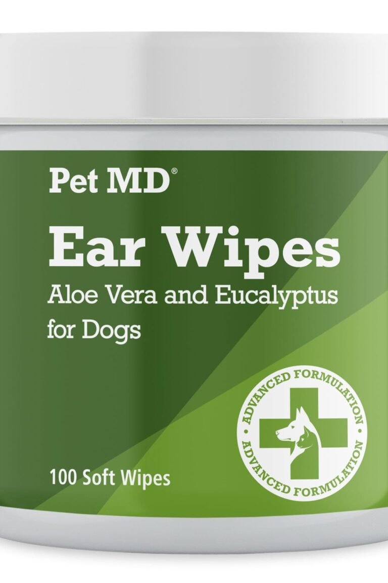 Pet MD Dog Ear Cleaning Wipes - Otic Cleanser Dogs - 100 ct main product view - Pet MD Dog Ear Cleaning Wipes - Otic Cleanser Dogs - 100 ct