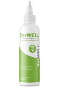 VetWELL Ear Cleaner Dogs and Cats - Cucumber Melon - 8 oz main product view - VetWELL Ear Cleaner Dogs and Cats - Cucumber Melon - 8 oz