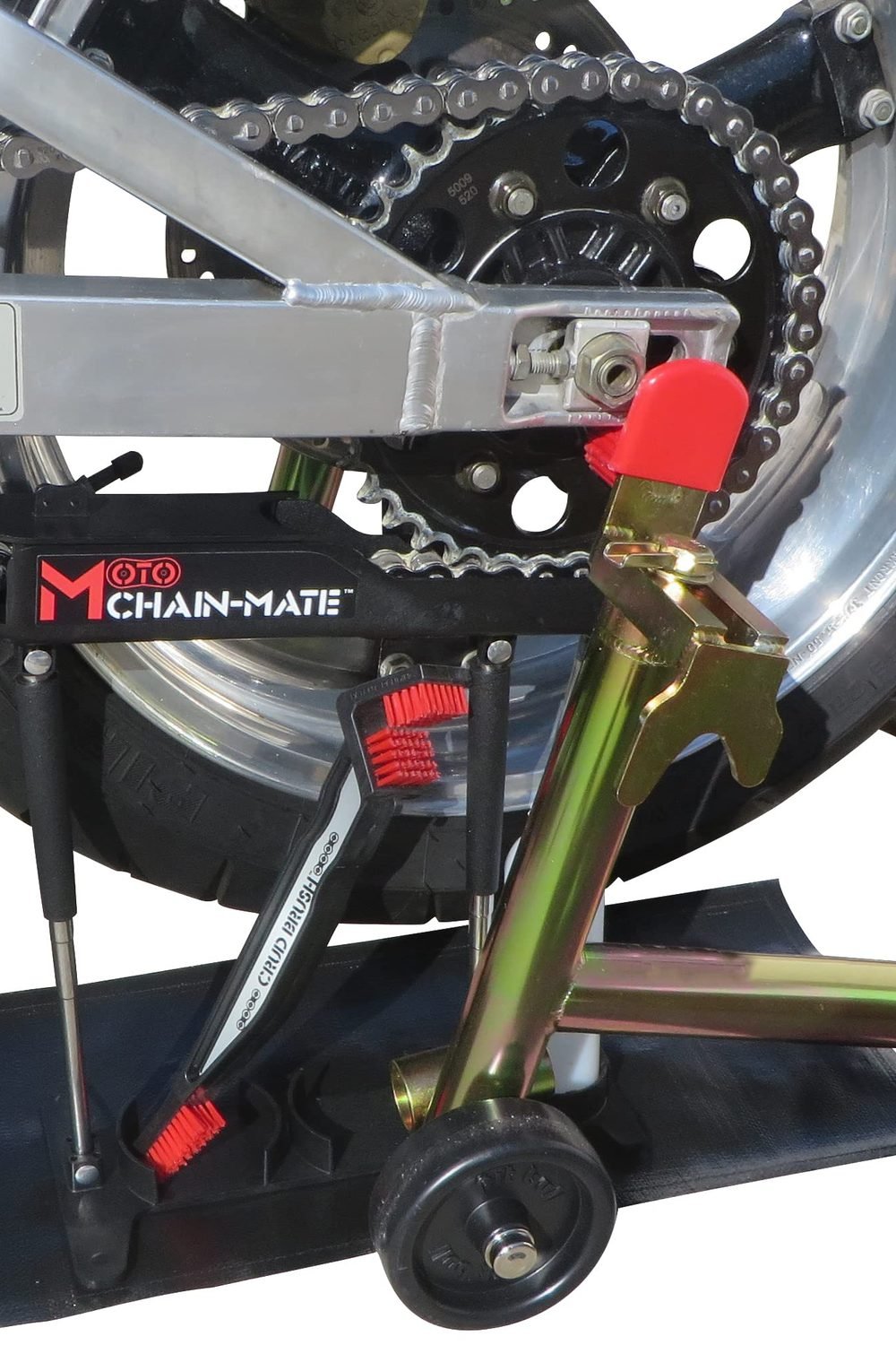 Moto Chain-Mate - The Ultimate Motorcycle Chain Cleaning and Lubrication Kit ! product image