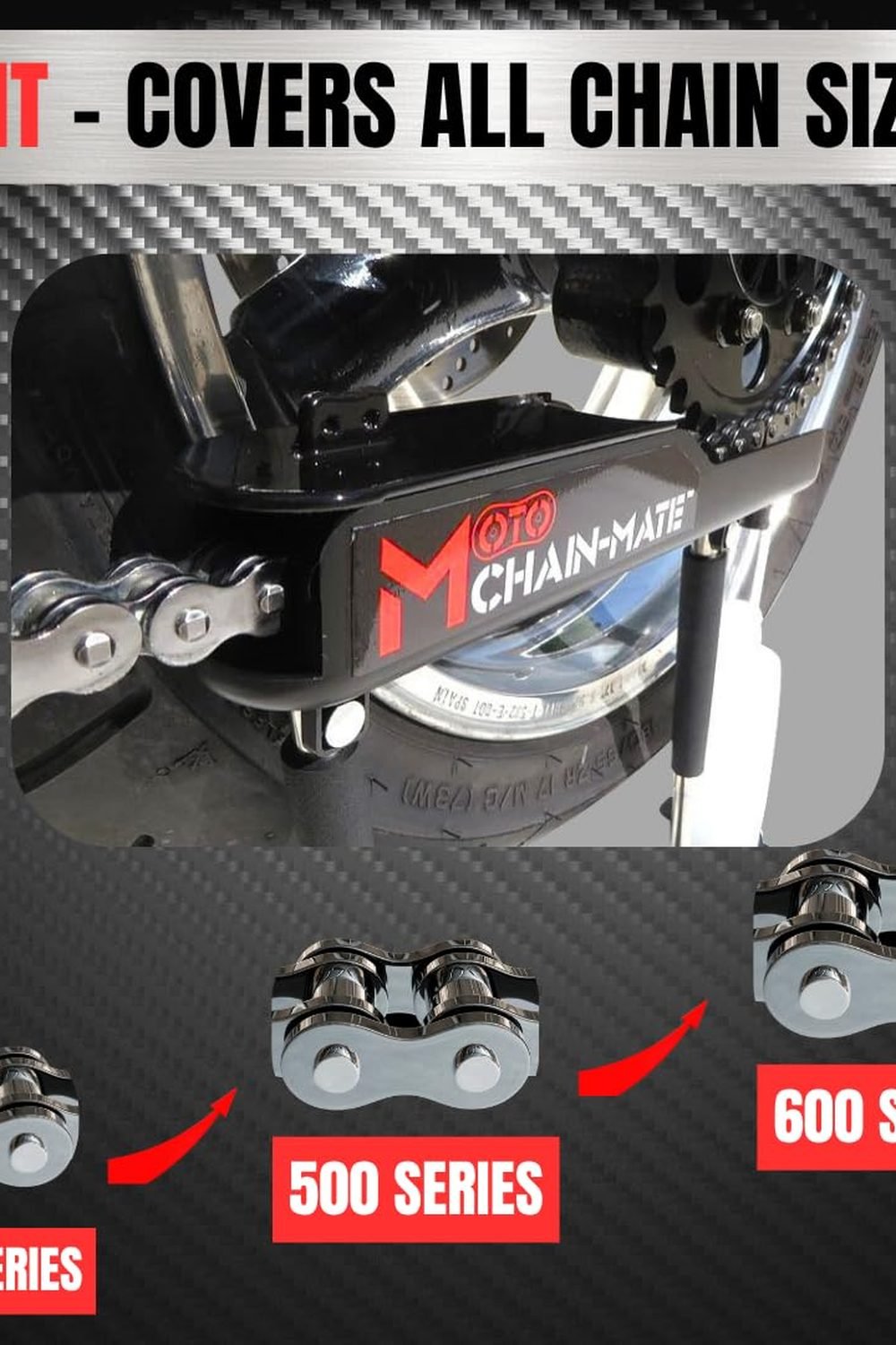 Moto Chain-Mate - The Ultimate Motorcycle Chain Cleaning and Lubrication Kit ! packaging and contents - Moto Chain-Mate - The Ultimate Motorcycle Chain Cleaning and Lubrication Kit !