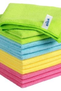 MR.SIGA Microfiber Cleaning Cloths, Streak Free Microfiber Towels, 12 Pack main product view - MR.SIGA Microfiber Cleaning Cloths, Streak Free Microfiber Towels, 12 Pack