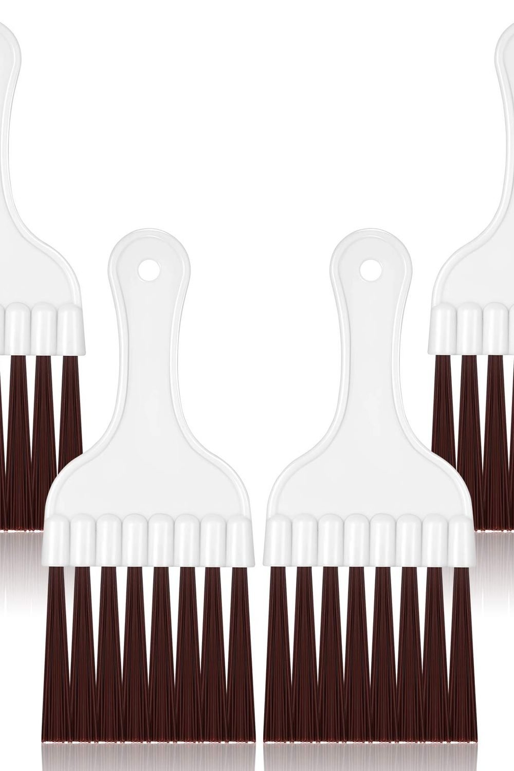 Boao 4 Pcs Ac Coil Brush HVAC Condenser Refrigerator Cleaner, Brown product image