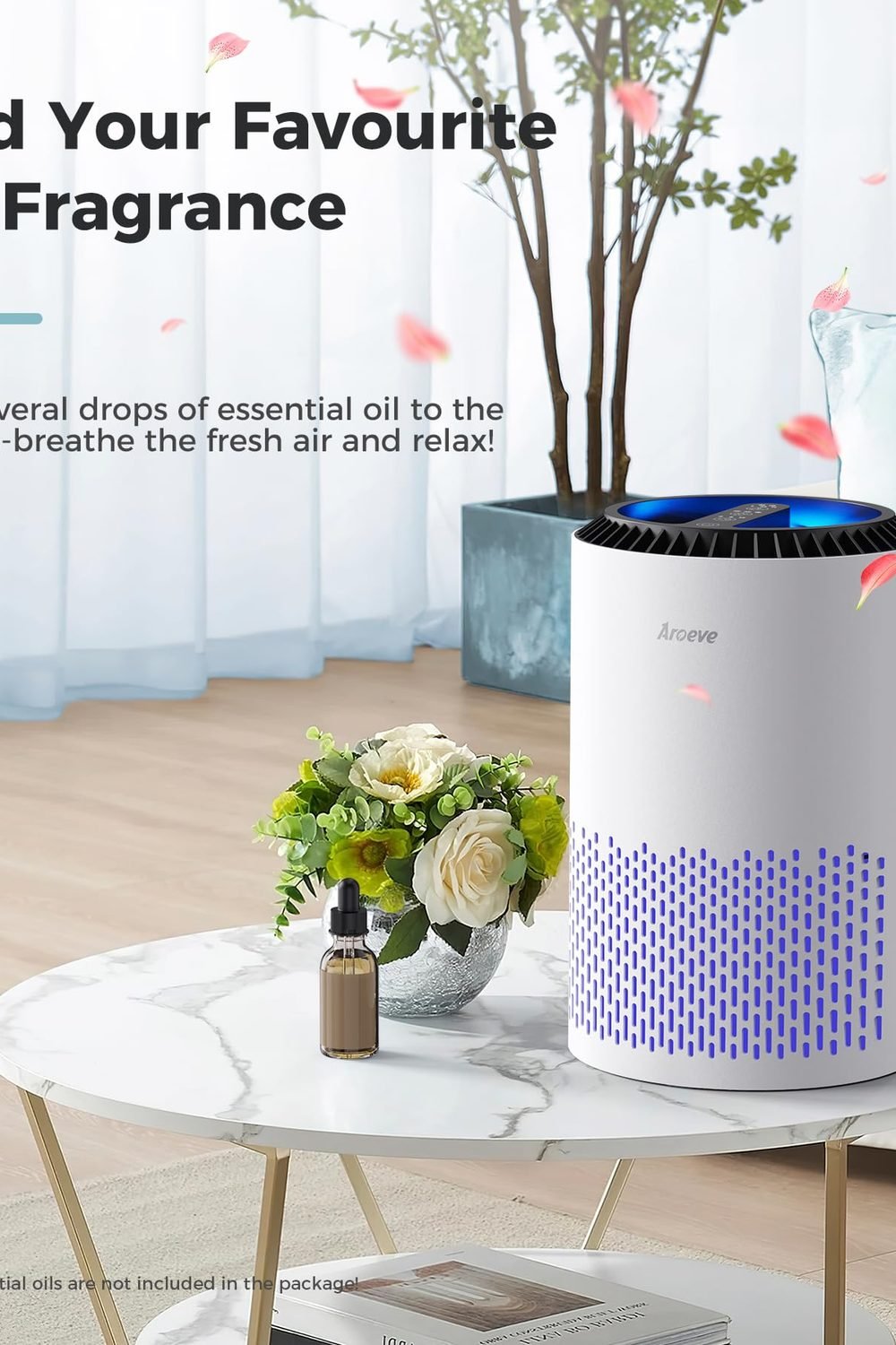 AROEVE Air Purifiers Bedroom with Sleep Mode Speed Control-MK01A(White) accessories and refills - AROEVE Air Purifiers Bedroom with Sleep Mode Speed Control-MK01A(White)