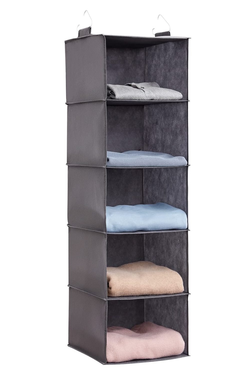Lifewit Hanging Closet Organizer and Storage Clothes 5 Tier accessories and refills - Lifewit Hanging Closet Organizer and Storage Clothes 5 Tier
