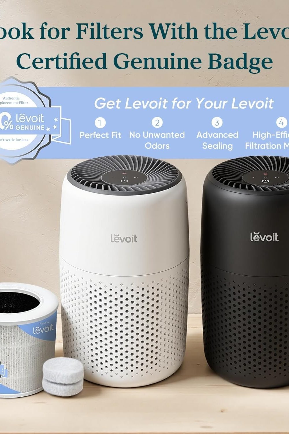 Levoit Air Purifiers Home Bedroom Dorm Room, Small Quiet Air Purifiers in use at home - Levoit Air Purifiers Home Bedroom Dorm Room, Small Quiet Air Purifiers