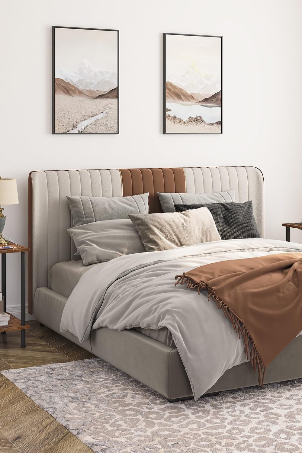 HOOBRO Side Table with Charging Station, Set of 2 End Tables with USB Port and Outlets, Nightstand with 2-Layer Storage Shelves Small Spaces, Living Room, Bedroom, Rustic Brown BF09UBZP201 accessories and refills - HOOBRO Side Table with Charging Station, Set of 2 End Tables with USB Port and Outlets, Nightstand with 2-Layer Storage Shelves Small Spaces, Living Room, Bedroom, Rustic Brown BF09UBZP201