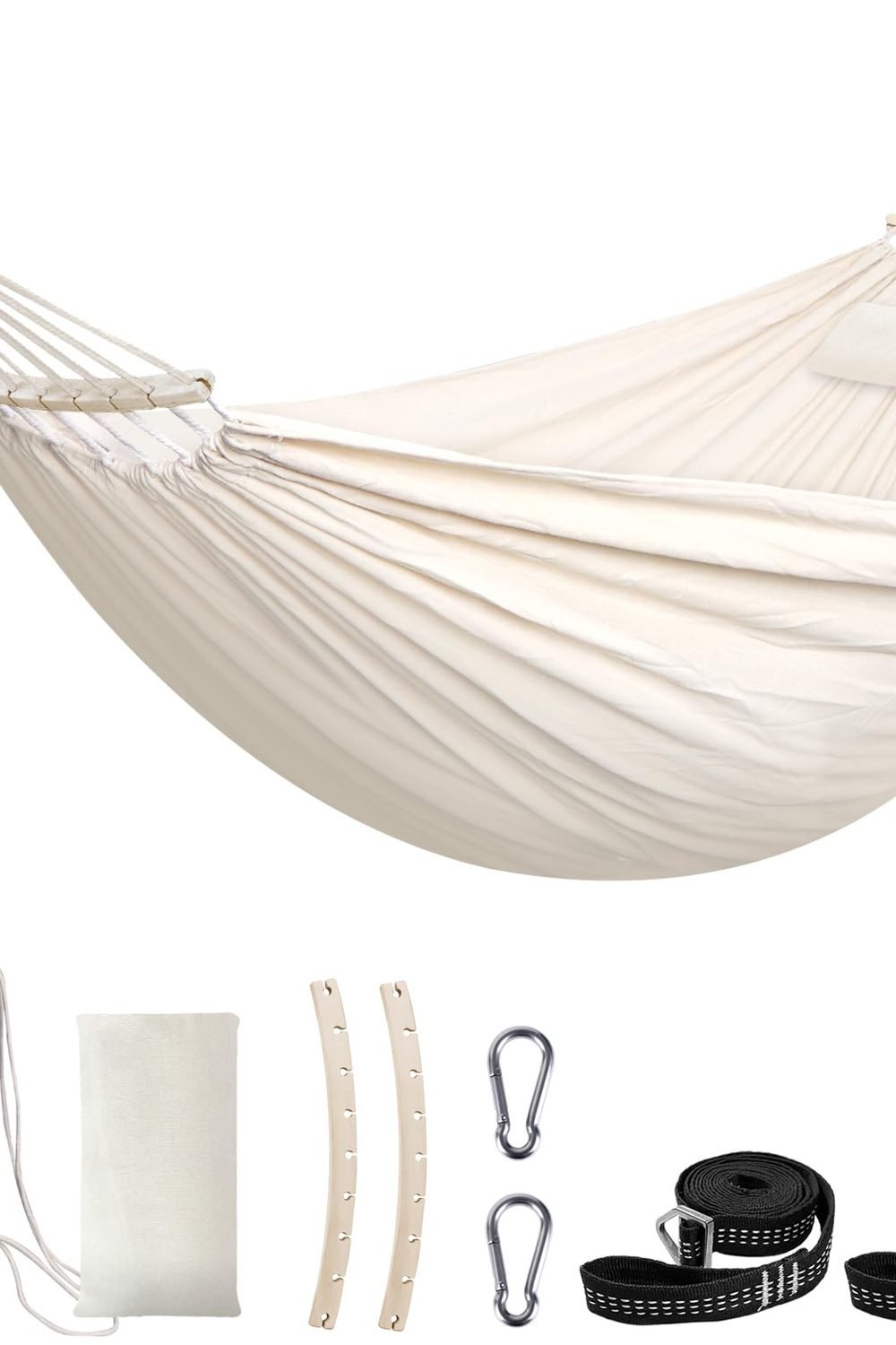 Chihee Cotton Hammock 8.9x4.9ft Holds Up to 660lbs Prevents Side-Tipping main product view — Chihee Cotton Hammock 8.9x4.9ft Holds Up to 660lbs Prevents Side-Tipping