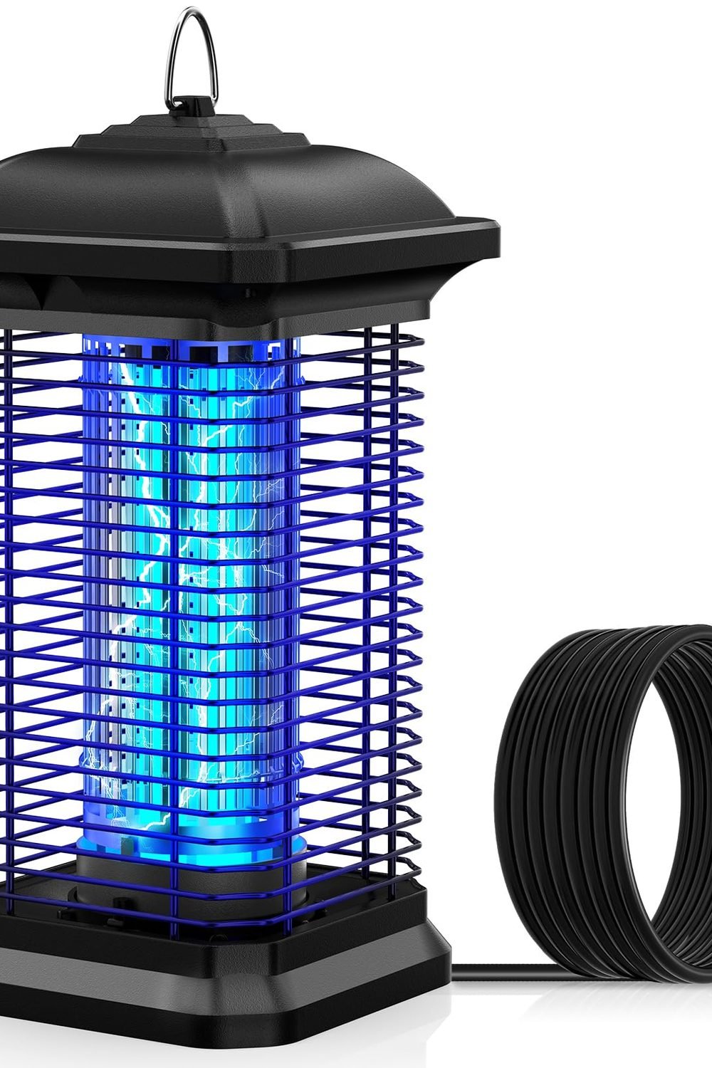 AMUFER Bug Zapper for Outdoor & Indoor, 1/2 Acre Coverage Mosquito Lamp with 18W Bulb & 4400V High-Voltage, 100% Improvement in Mosquito Control Effect, Electric Fly Trap for Patio, Backyard, Home product image